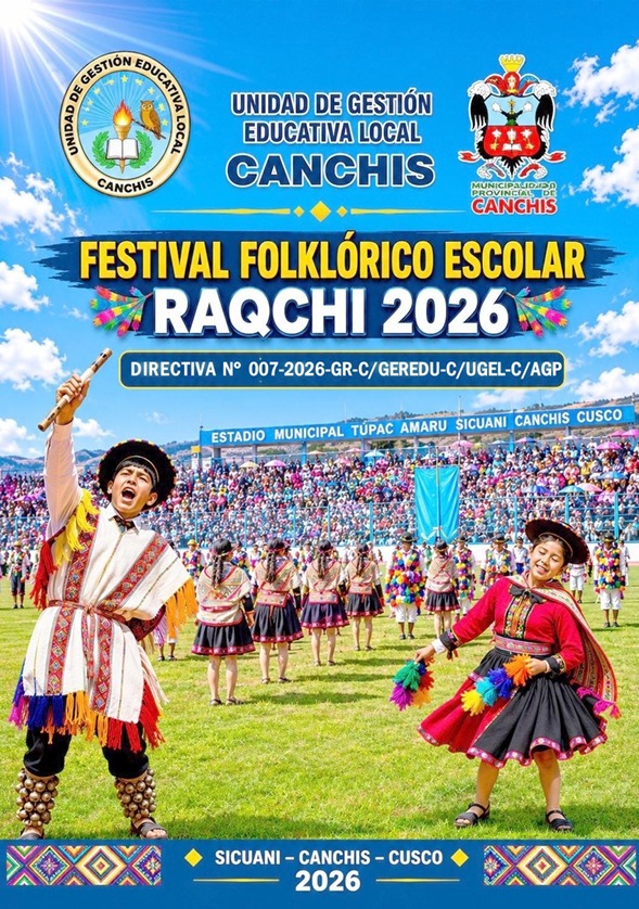 Festival FOLKLÓRICO ESCOLAR RAQCHI - 2026