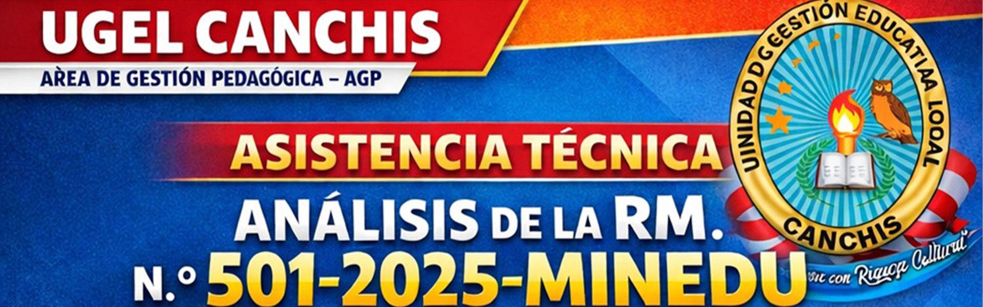 Convoca a Jornada Asistencia Técnica NT- Año Escolar - 2026 (RM N° 501-2025-MINEDU)