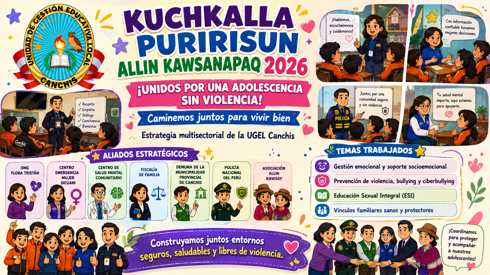 INTERVENCIÓN MULTISECTORIAL "KUCHKALLA PURIRISUN ALLIN KAWSANAPAQ"
