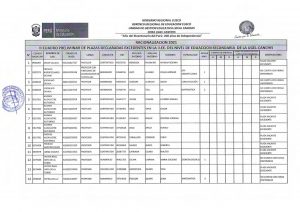 Read more about the article RACIONALIZACION 2021 – II CUADRO PRELIMINAR DE PLAZAS DECLARADAS EXCEDENTES EN LA II.EE. DEL NIVEL DE EDUACCION SECUNDARIA DE LA UGEL CANCHIS