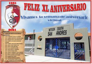 Read more about the article FELIZ XL ANIVERSARIO – INSTITUCIÓN EDUCATIVA SAN ANDRES