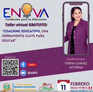 Read more about the article TALLER VIRTUAL GRATUITO – COACHING EDUCATIVO, UNA HERRAMIENTA CLAVE PARA EDUCAR