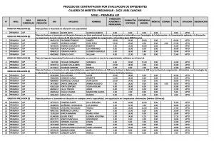 Read more about the article FE DE ERRATAS – PROCESO DE CONTRATACION POR EVALUACION DE EXPEDIENTES CUADRO DE MERITOS PRELIMINAR – 2022 UGEL CANCHIS
