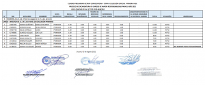 Read more about the article CUADRO PRELIMINAR OCTAVA CONVOCATORIA – ETAPA II SELECCIÓN ESPECIAL -PRIMERA FASE<br>PROCESO DE ENCARGATURA EN CARGOS DE MAYOR RESPONSABILIDAD PARA EL AÑO 2022<br>UGEL CANCHIS (R.V.M. N° 255-2019-MINEDU)