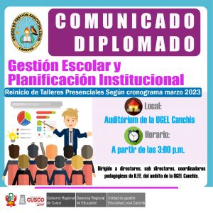 Read more about the article COMUNICADO DIPLOMADO –